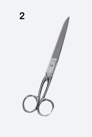 Laboratóriumi olló, 2-es típus