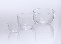 Kvarc izzítótégely, alacsony forma