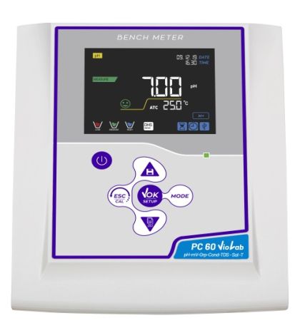 PC 60 asztali multiparaméteres mérő