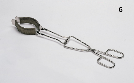 Tégelyfogó nagy mintákhoz, 6-os típus
