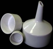 Büchner tölcsérek porcelánból