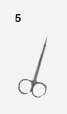 Laboratóriumi olló, 5-ös típus