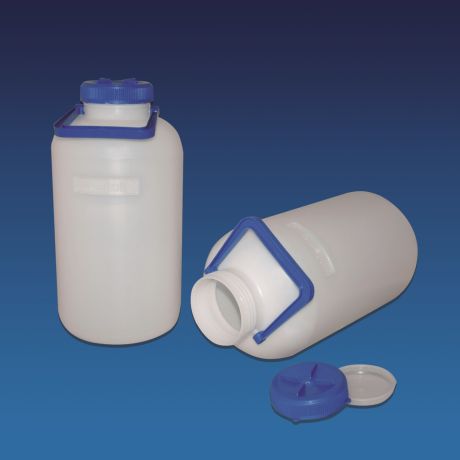 Bőnyakú HDPE foyladékballonok