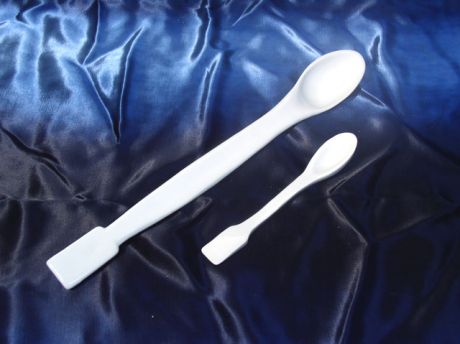Porcelán spatula kanál