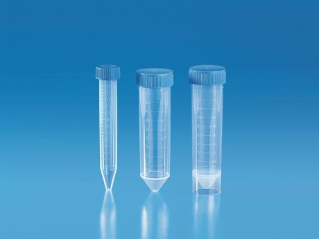 Kónikus centrifugacsövek csavaros kupakkal